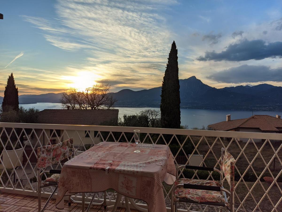 Apartamento Garda Panoramic House Albisano Exterior foto