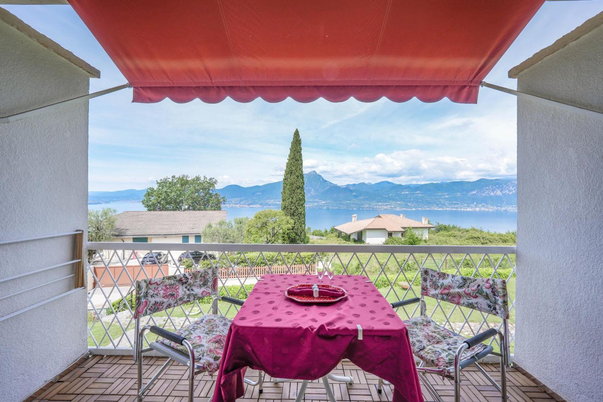 Apartamento Garda Panoramic House Albisano Exterior foto