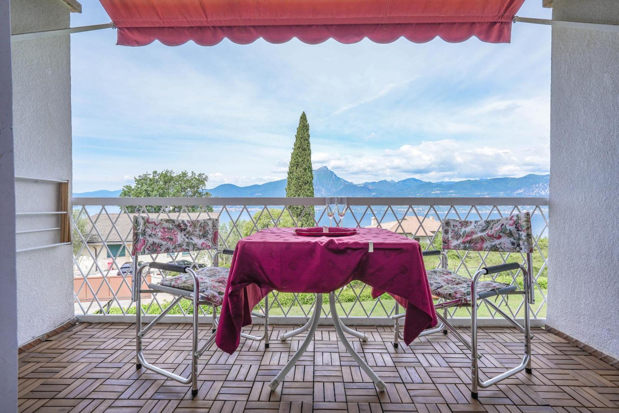 Apartamento Garda Panoramic House Albisano Exterior foto