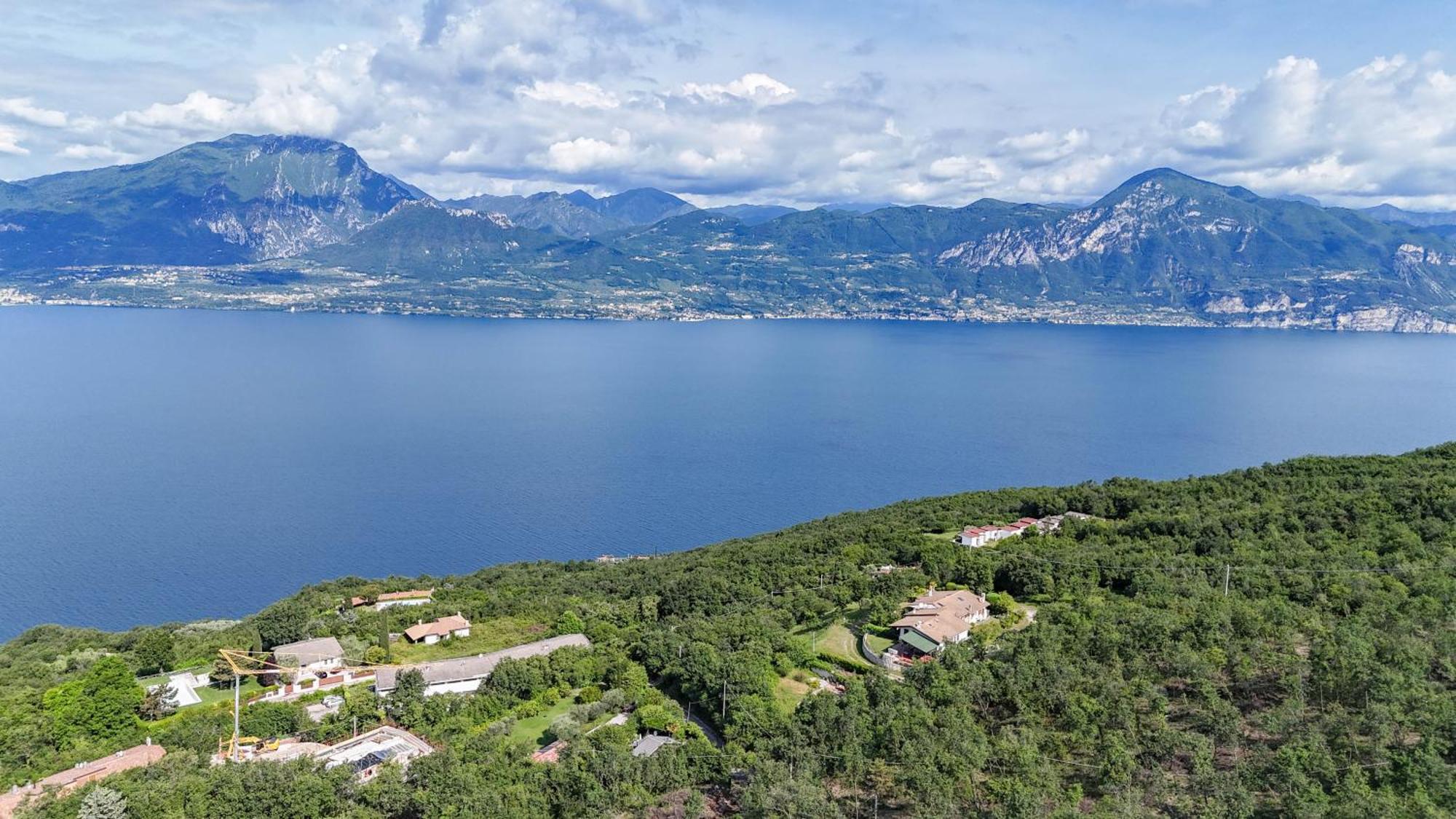 Apartamento Garda Panoramic House Albisano Exterior foto